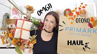 🍁HAUL PRIMARK OTOÑO🍂 [upl. by Ellehcrad]