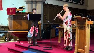 Clog Dance  Herold  Clare Butteriss flute Lisa Riley clarinet Julia Wigfield piano [upl. by Wilburt]