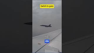 Commercial Flight vs Fighter Jets 😂 shorts aviation atc [upl. by Onirotciv]