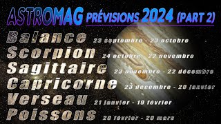 Astromag Partie 2 Prévisions astrologiques 2024 avec lastrologue MarieClaude Nadeau AstroMag [upl. by Lleroj46]