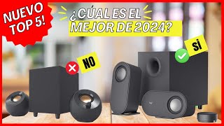 Top 5 Mejores ALTAVOCES para PC en 2024 CalidadPrecio  NO COMPRES sin ver esto antes [upl. by Tulley]