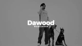 Dawood  Sidhu Moose WalaSlowed Reverb [upl. by Harwilll]