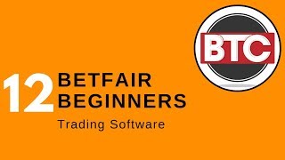 12 Betfair Exchange Trading for Beginners Trading Software [upl. by Lothaire]