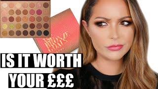 MORPHE 35G BRONZE GOALS PALETTE  IS IT WORTH IT  LAURA SOMMERVILLE [upl. by Agnizn]