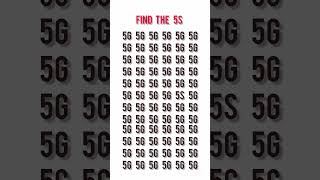 Find the hidden number 5s  can you see 5s [upl. by Marcie221]