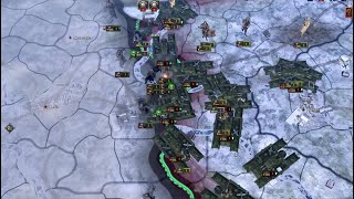 Operation Bagration with Land Cruiser Only in Hearts of Iron 4  Götterdämmerug DLC [upl. by Diantha]