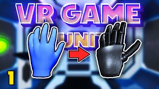 Lets Make a VR Game Part 1  VR Setup and Hand Presence [upl. by Pastelki292]