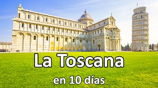 📌 LA TOSCANA en 15 días Florencia Pisa Siena San Gimignano 🟢 GUÍA DE VIAJE 4K  Italia [upl. by Adnilema]