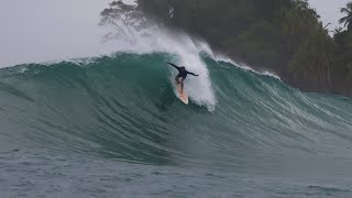 Surfing the Most HISTORIC Big Wave in Panama [upl. by Ansilme]