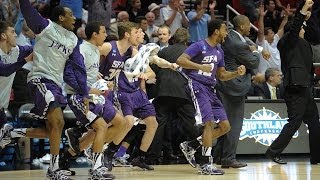 SFA Basketball Fan Reaction To VCU Win [upl. by Monteith588]