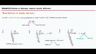 Numeri Razionali  Numeri decimali [upl. by Ecyt]