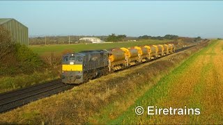 Irish Rail 071 Class  PWD Sperry HOBS  Donelli Trains 2015 Part Four [upl. by Siahc]