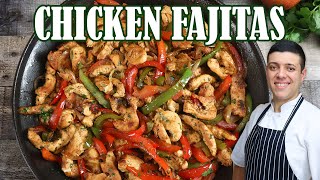 How to Make Chicken Fajitas Recipe  Fast and Easy Mexican Recipe by Lounging with Lenny [upl. by Irab]