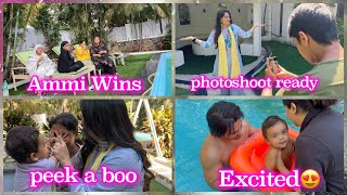 Ruhaan Pehli Baar Pool me Sab Happy ❤️😍 Ammi Pass Hum Fail 🙈 Aap Ye jeet sakte hain 😍 [upl. by Etty]