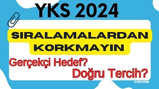 YKS 2024 SIRALAMALARDAN KORKMAYIN [upl. by Yenttirb298]