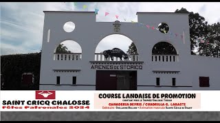 🔴 Course Landaise des Fêtes de StCricqChalosse [upl. by Yves]