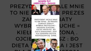 MeM nr556 Debata polityczna Kaczyński  Tusk [upl. by Ahsemad]