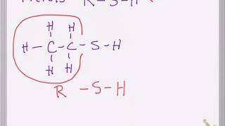 Thiols Naming and Drawing with Examples [upl. by Eulalie]