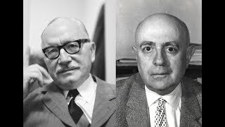 Adorno  Gehlen Ist die Soziologie eine Wissenschaft vom Menschen [upl. by Idnyl]