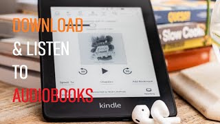 How to Download and Listen to Audiobooks On Kindle Paperwhite [upl. by Bathsheeb]