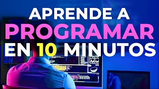 Lógica de Programación 👩‍💻 Aprende a programar en 10 minutos [upl. by Gerstner443]