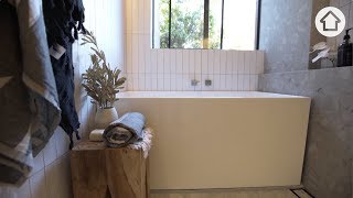 Against the Grain how to design a tiny bathroom [upl. by Alian450]