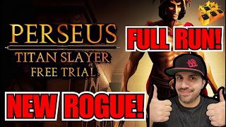 New Rogue Perseus Titan Slayer Demo On Steam FULL RUN Feels Like A Crazier Vampire Survivors [upl. by Enicul]