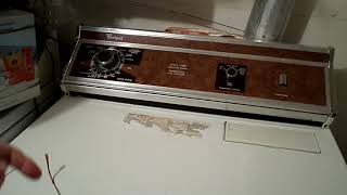 1982 Whirlpool dryer proper timer operation [upl. by Yelhs]