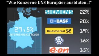 quotWie Konzerne UNS Europäer ausbluten lassenquot [upl. by Morgen915]