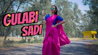 Gulabi Sadi  Dance Cover  New Marathi Song  Sanju Rathod Prajakta Ghag  Sudipta Chakraborty [upl. by Zetnauq]