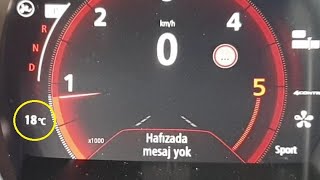 RENAULT MEGANE 4 TALÄ°SMANKADJAR VE KOLEOS GÃ–STERGE PANELÄ°NDE DIÅž SICAKLIK NASIL AÃ‡ILIR [upl. by Regen593]