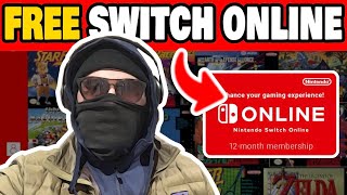 Free Nintendo Switch Online 🎮 How to get Nintendo Switch Online for FREE in 2024 [upl. by Ahsenrad]