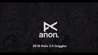 2018 Anon Helix 20 Goggles  Review  TheHousecom [upl. by Eed]