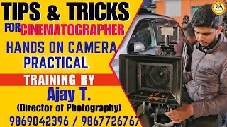 Tips amp Tricks for Cinematographer I Best Cinematography amp Lighting Institute I 9869042396 [upl. by Piero]