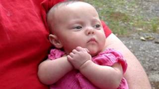 Lillians best video EVER 55 months old premature baby [upl. by Maryjane]