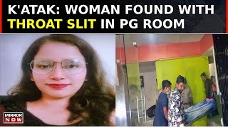 24YearOld Woman from Bihar Fatally Stabbed In Bengaluru Girls PG Women Safety A Joke  Top News [upl. by Ariet]