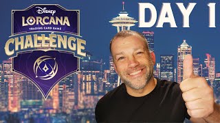 Seattle Disney Lorcana Challenge VLOG  DAY 1 [upl. by Teresa]