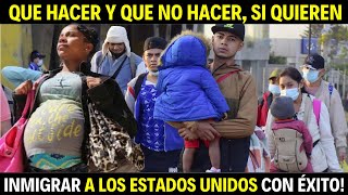 🔥INMIGRANTE MARGINAL TE COMPARTO LO QUE DEBES O NO HACER SI QUIERES LLEGAR A ESTADOS UNIDOS [upl. by Dranoc822]