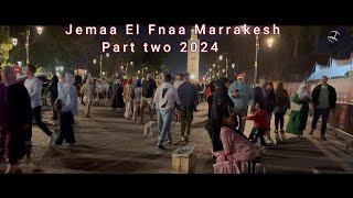 Jemaa El Fnaa Marrakesh 4k HDR [upl. by Einberger]