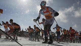 LanglaufDM in Oberwiesenthal Massenstarts klassisch  Sport im Osten  MDR [upl. by Ogait399]