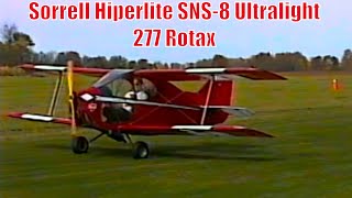 Sorrell Hiperlight SNS8 ultralight  spot landing competition  Footage from 2001 spotlanding [upl. by Ludovico]