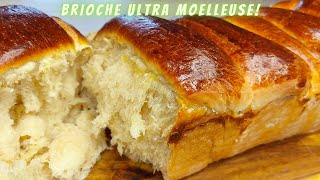 Recette de Brioche maison moelleuse sans Robot brioche  brioche maison [upl. by Eugirne]