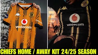 Kaizer Chiefs Home And Away Kit Revealed  2425 SEASON EDITION [upl. by Isaacs]