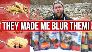 Testing US Camping MRE Meal Ready to Eat  Freeze Dried Food Taste Test Challenge [upl. by Henebry]