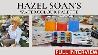 An Interview with Hazel Soan on Watercolour Palette Management [upl. by Ariamo]