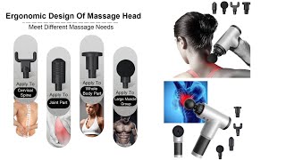 Tissue massage gunMuscle massager reviewMyofascial physiotherapy device user manual massageguns [upl. by Jeane761]