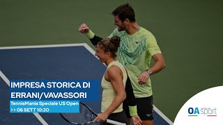 TennisMania Speciale US Open Impresa storica di Errani Vavassori [upl. by Unni652]