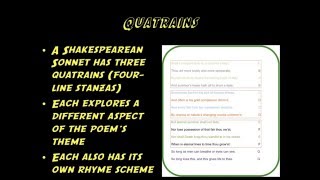 Shakespearean Sonnets [upl. by Nevek]