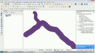 DELIMITAÇÃO DE APP  Buffer de distância Variável no QGIS [upl. by Nosyd793]