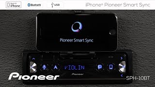 How To  SPH10BT  Connect iPhone with Smart Sync App [upl. by Tenay]